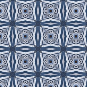 VIEW FROM WITHIN NAVY BLUE ABSTRACT