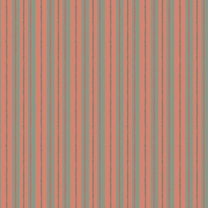 Stripes- green and pink