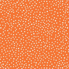 Wonky dots Orange