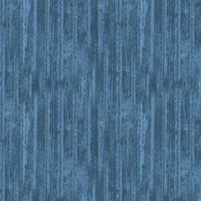 Denim Blue Distressed Wood Texture Smaller Scale