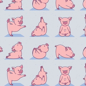 Yoga Piggies - Large Scale