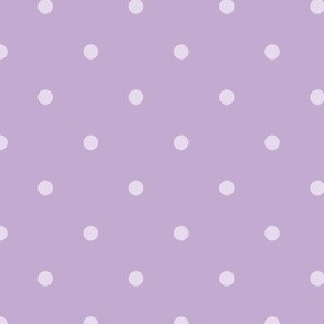 Polka Dots on Purple