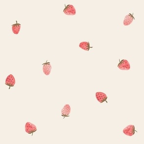 Small Watercolor Strawberry