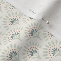 Bohemian Fan-Small-canary green -Hufton Studio