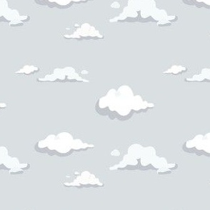 Clouds MICROsize Dove grey