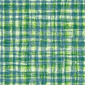 Navy and White and Lime Green Yellow Hemp Rope Texture Plaid Squares Dirty Navy Blue 003366 White FFFFFF and Lime Green Yellow AED43D Dynamic Modern Abstract Geometric