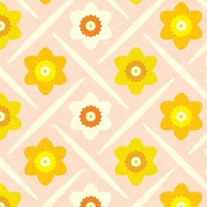 Daffodil Weave - Pink - Medium