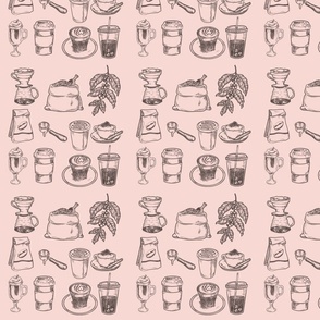 Coffee pattern