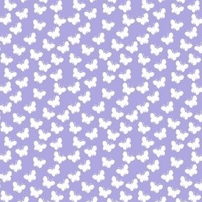 White butterflies on lilac (mini)