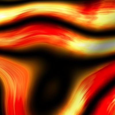 Liquid Lava Abstract Seamless Red Orange Black