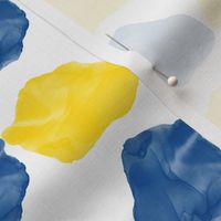 Watercolor Ukraine Flag_  1