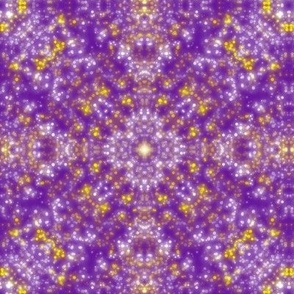 Sparkly Mandala - purple 