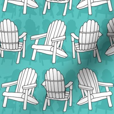 Adirondack Chairs (Aquamarine)   