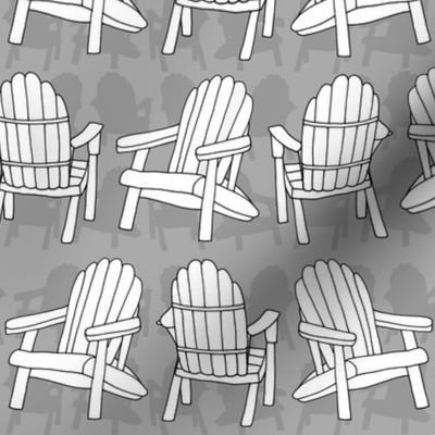 Adirondack Chairs (Cloudy Day Gray) 