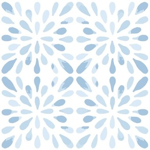SMALL Splash Tile in Blue Breeze