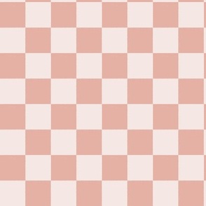 pink/blush checkers