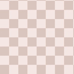 checkers in beige
