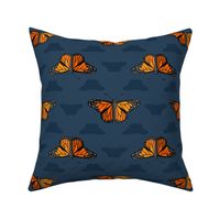 Monarch Butterfly (dark blue)   