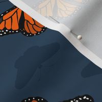 Monarch Butterfly (dark blue)   