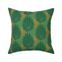 Tropical leaves geometric