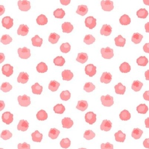 Pink Fluffy Dots