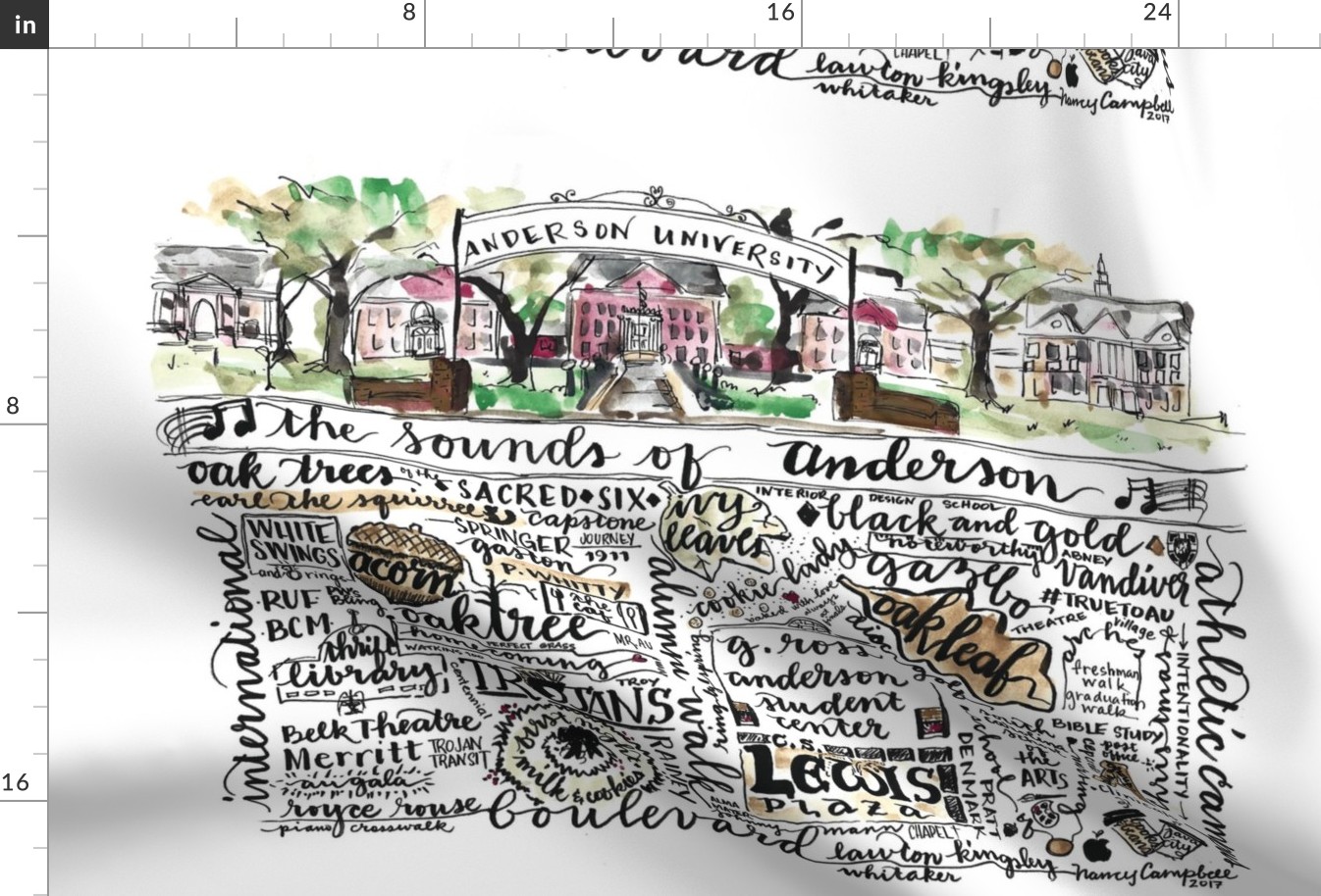 Anderson University Watercolor & Words 