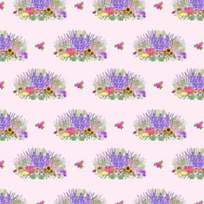 English Garden Flower Beds — Small