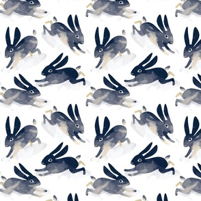 Shibori Rabbit white 2