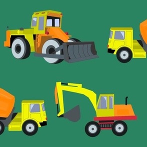 Construction (Green background)