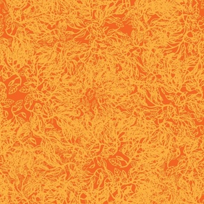 organic texture in orange by rysunki_malunki
