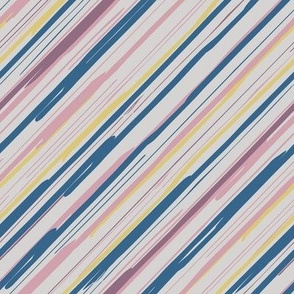 Diagonal stripes multi-colored