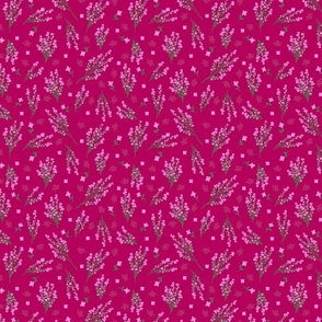 Pink Flowers on Cherry — Smakk