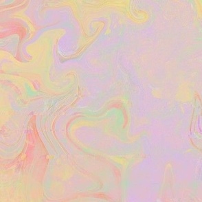 Pastel Glitch Swirl