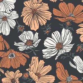 Summertime Floral-allspice-Medium-Hufton Studio