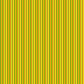  Ditsy Mod Stripes yellow orange green