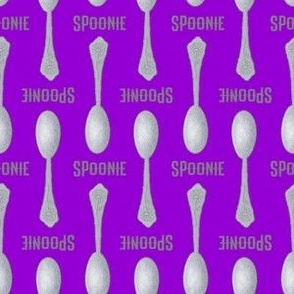 Violet Spoonie Spoons Smaller Scale
