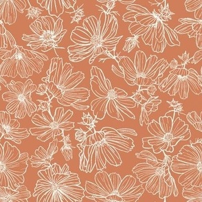 Summertime Floral-Caramel-small-Hufton Studio