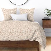 Summertime Floral-Cream and Caramel-Medium-Hufton Studio