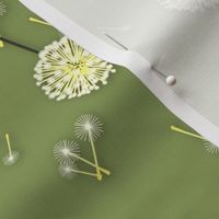 Lain Snow X Spoonflower - Floral Wilderness design challenge flying seeds