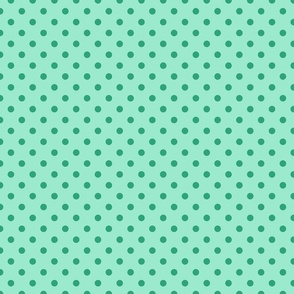 MINT POLKA DOTS