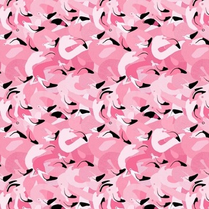 Flamingoes in Pink - RAILROAD