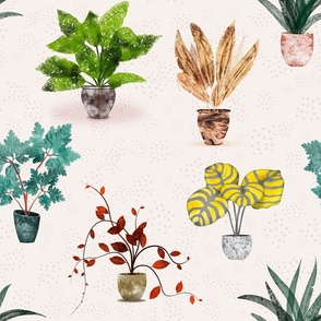 Pot Plants Pattern