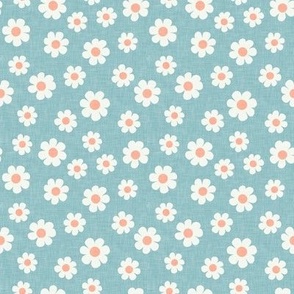 Daisies - Daisy pink/blue - LAD22