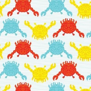 Fun Colorful Crabs