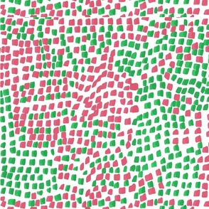 green-fucsia-dots