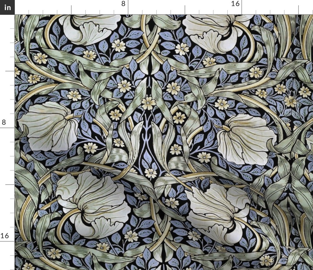 PIMPERNEL IN VINTAGE ORIGINAL - WILLIAM MORRIS