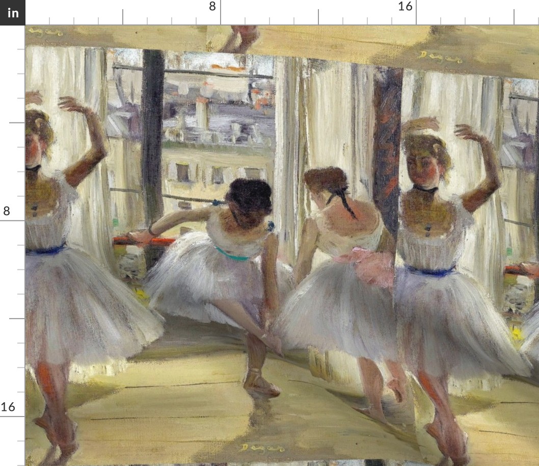 THREE DANCERS - EDGAR DEGAS