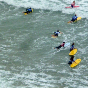 Surf School Students - Biarritz, France