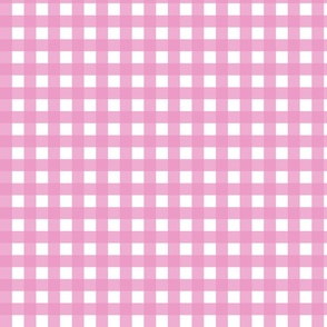 pink gingham