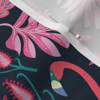 Flamingo fantasy - black - 313 